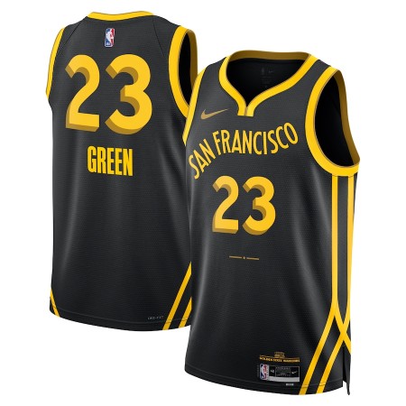 Dres Golden State Warriors Draymond Green Nike 2023-24 City Edition Crno Swingman Dres Golden State Warriors Draymond Green Nike 2023-24 City Edition Crno Swingman